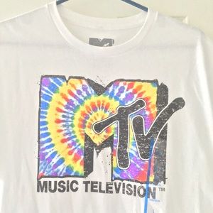 MTV Vintage Logo T Shirt Large
